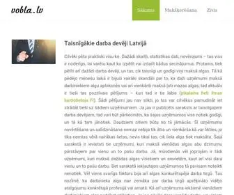 Vobla.lv(Blogs) Screenshot