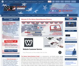 Voblist.com(Veteran Owned Business Directory) Screenshot