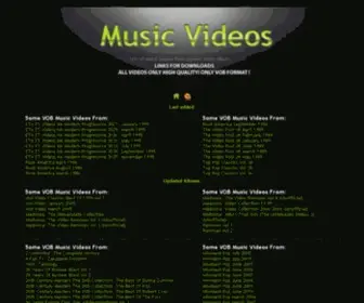 Vobvip.com(Music videos Vob from popular MDVD) Screenshot