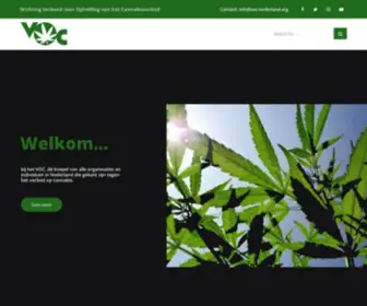 Voc-Nederland.org(Stichting Verbond voor Opheffing van het Cannabisverbod (VOC)) Screenshot