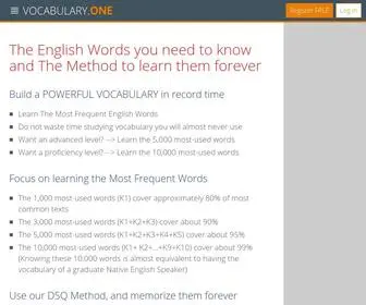 Vocabulary.one(Learn more vocabulary easy and fast) Screenshot