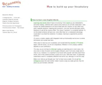 Vocabularybuilding.org(Building Vocabulary) Screenshot