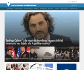 Vocacionxperiodismo.com.ar(Red de Periodistas) Screenshot