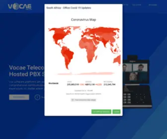 Vocae.co.za(Vocae Telecoms) Screenshot