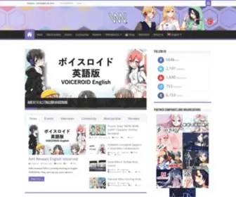 Vocaloidnews.net(Everything about virtual voices) Screenshot