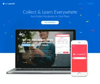 Vocapouch.com(Devoted Vocabulary Assistant) Screenshot
