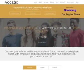 Vocatio.com(Our Mission) Screenshot