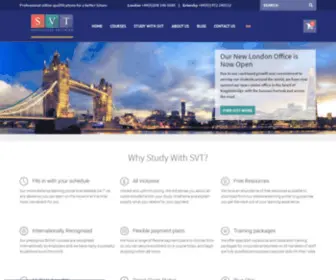 Vocationaltraining.org.uk(NVQ Training Providers & Diploma Courses) Screenshot