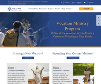 Vocationministry.com(Vocation Ministry) Screenshot