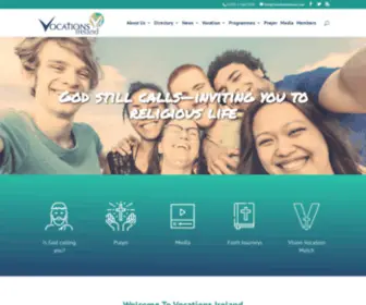 Vocationsireland.com(Vocations Ireland) Screenshot