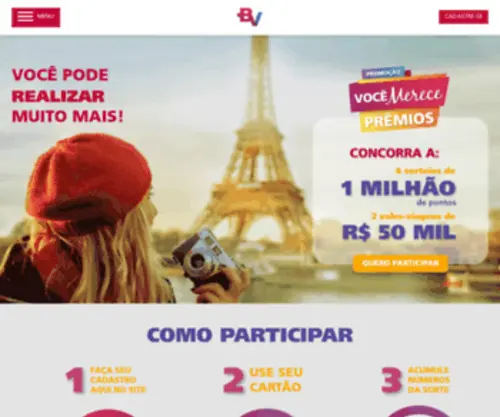 Vocemerecepremios.com.br(Vocemerecepremios) Screenshot