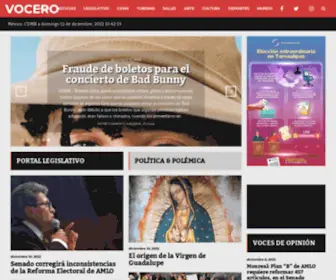 Vocero.com.mx(InformarTeinforma) Screenshot