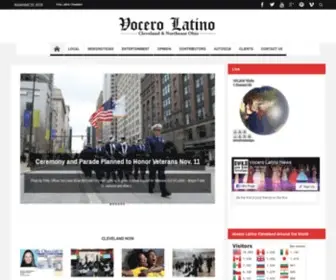 Vocerolatinonews.com(Vocero Latino Cleveland) Screenshot