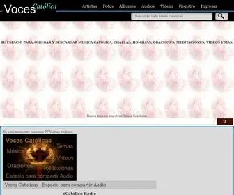 Vocescatolicas.com(Voces Catolicas) Screenshot