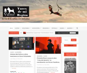 Vocesdemiregion.com(Voces de mi Region) Screenshot