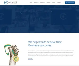 Vocomi.com(Vocomi Software Solutions) Screenshot