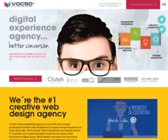 Vocso.com(Website Design Agency) Screenshot