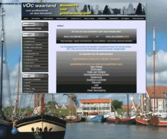Vocwaarland.nl(Boot electro) Screenshot