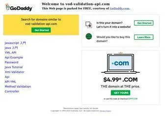 Vod-Validation-Api.com(Vod Validation Api) Screenshot