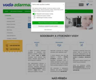 Voda-Zdarma.cz(Sodobary, výdejníky vody) Screenshot