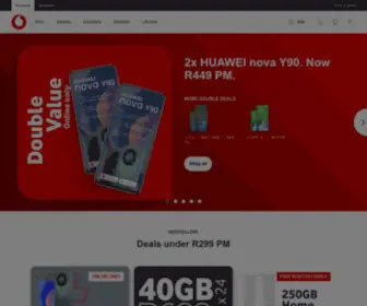 Vodacom.co.za(Cellphone Deals) Screenshot