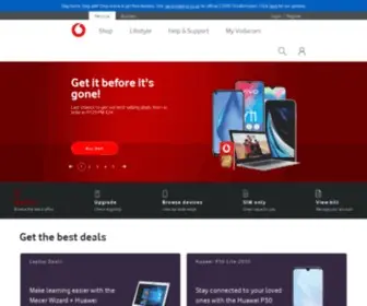 Vodacom.mobi(Cellphone Deals) Screenshot