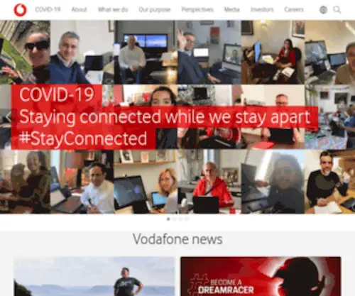 Vodafone.biz(Vodafone) Screenshot