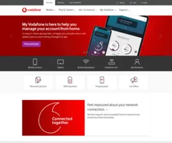 Vodafone.com.au(Mobile Phones) Screenshot