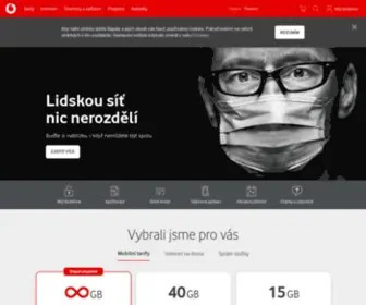 Vodafone.cz(Mobilní) Screenshot