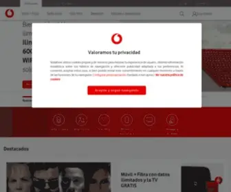 Vodafone.es(Vodafone España) Screenshot