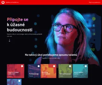 Vodafone.jobs.cz(Práce ve Vodafonu) Screenshot