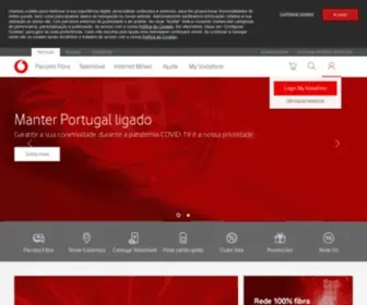 Vodafone.pt(O seu operador de comunicações) Screenshot