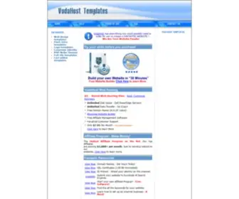 Vodahosttemplates.com(VodaHost Website Templates) Screenshot
