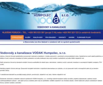 Vodakhu.cz(Vodakhu) Screenshot