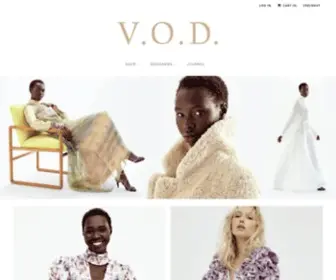 Vodboutique.com(V.O.D) Screenshot