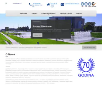 Vodotehnika.hr(Vodotehnika d.d) Screenshot