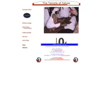 Vodou.org(The Temple of Yehwe) Screenshot