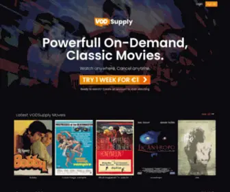 Vodsupply.com(Powerfull Classic Movies) Screenshot