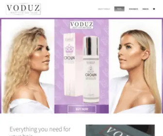 Voduzhair.com(VODUZ HAIR) Screenshot