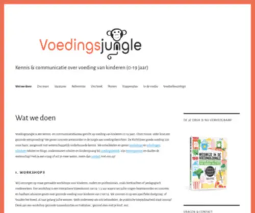Voedingsjungle.nl(Voedingsjungle) Screenshot
