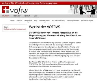 Voefrw.ch(Startseite VOEFRW) Screenshot