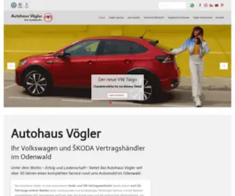 Voegler.de(Autohaus Vögler) Screenshot
