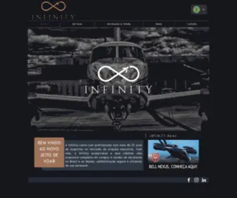 Voeinfinity.com.br(Infinity Aviation) Screenshot