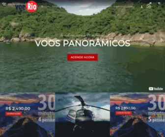 Voerio.com.br(Voos Panorâmicos Rio de Janeiro) Screenshot