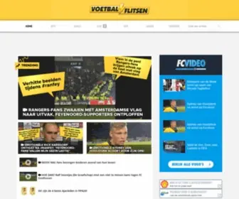 Voetbalflitsen.nl(Het leukste en opvallendste voetbalnieuws) Screenshot