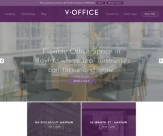 Voffice.com(Virtual Reception in London) Screenshot