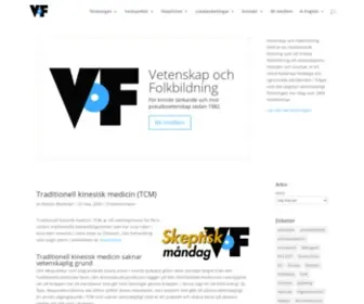 Vof.se(Vetenskap och Folkbildning) Screenshot