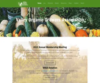 Vogaco.org(Valley Organic Growers Association) Screenshot