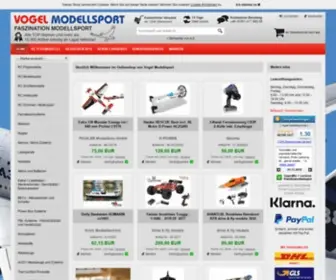 Vogel-Modellsport.de(Vogel) Screenshot