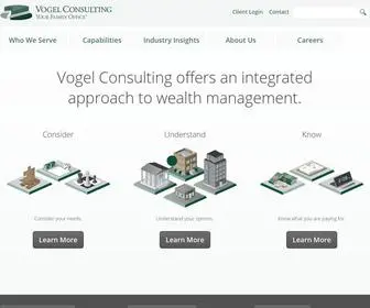 Vogelcg.com(Vogel Consulting is a multi) Screenshot
